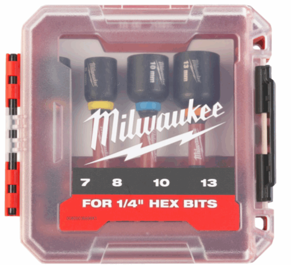 Set 4 buc. chei tubulare magnetice SHOCKWAVE™ Impact Duty™ , Shockwave Magnetic Nut Drivers Set - 4 buc - 4932492445