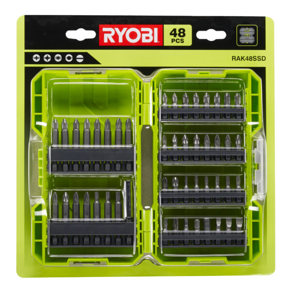 Set capete pentru mașina de găurit și înșurubat de 48 buc RAK48SSD - imagine 2
