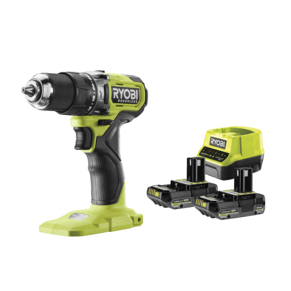 Rotopercutor 18V ONE+™ fără cablu și fără perii (2x 2,0Ah) RPD18BL-2C20S - imagine 2