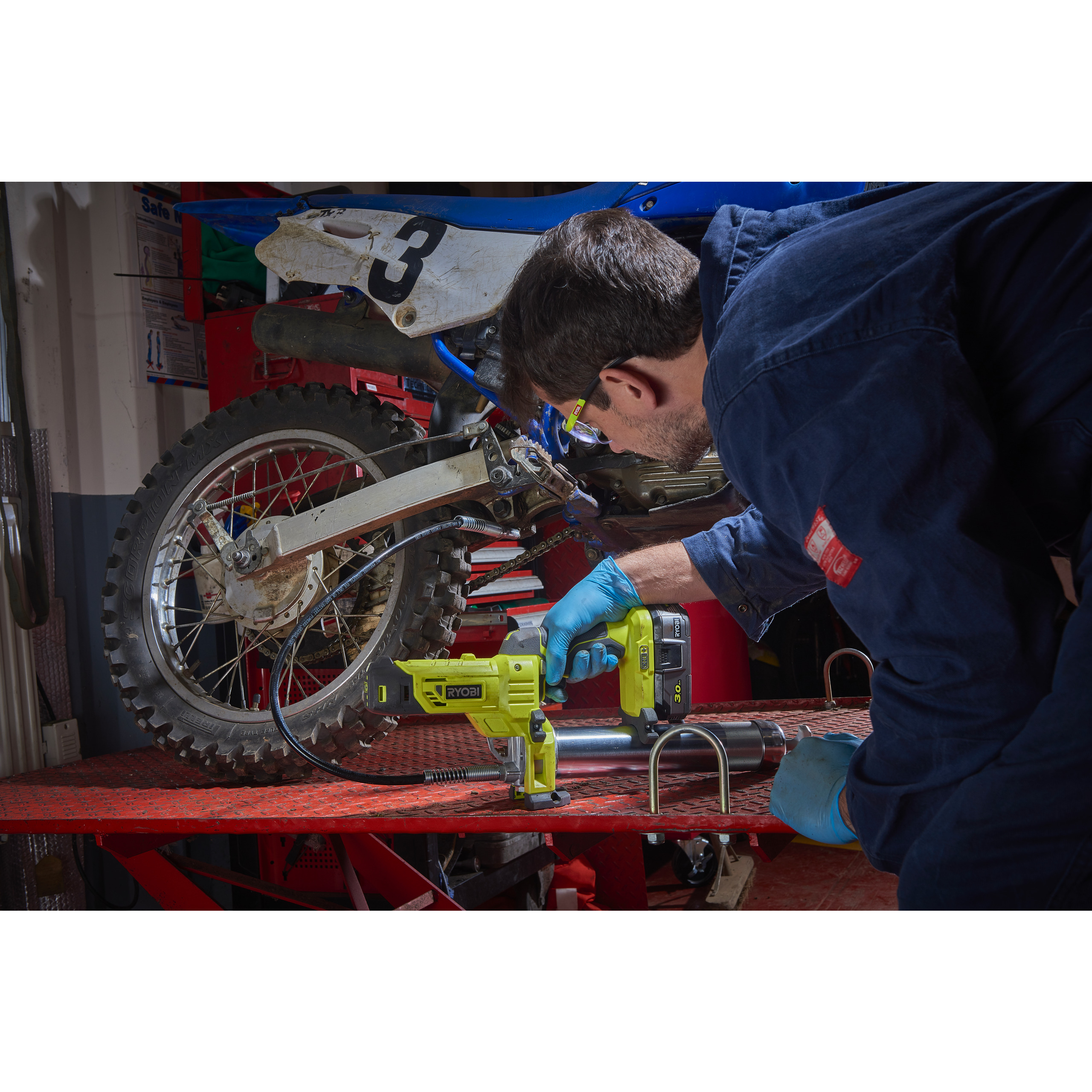 Pompa de gresat 18V ONE- 5133004643 - imagine 3