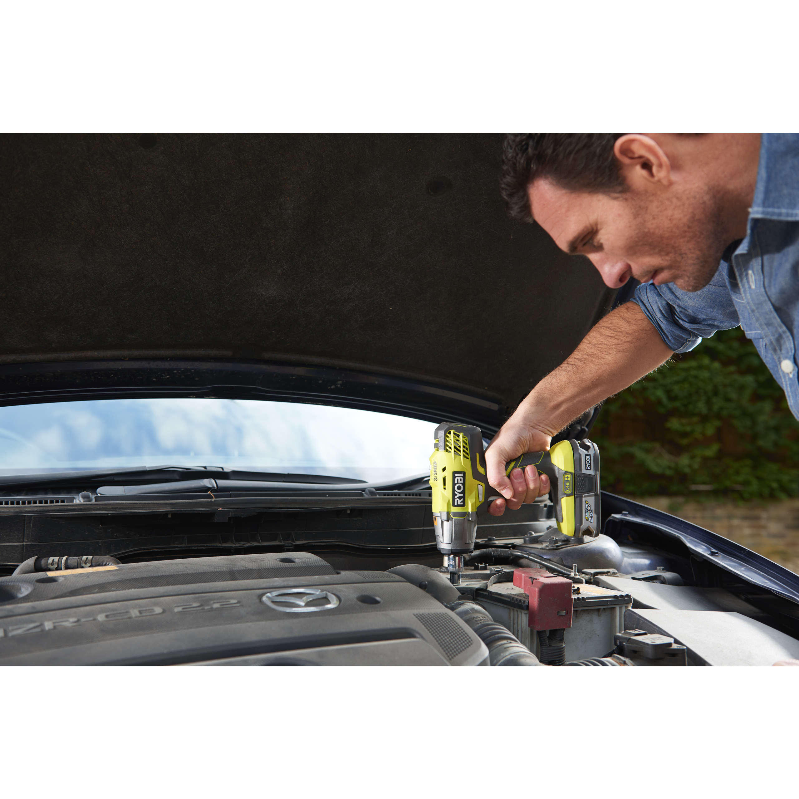 Cheie de impact 18V ONE-- 3 viteze (1 x 2-0 Ah) 5133003574 - imagine 3