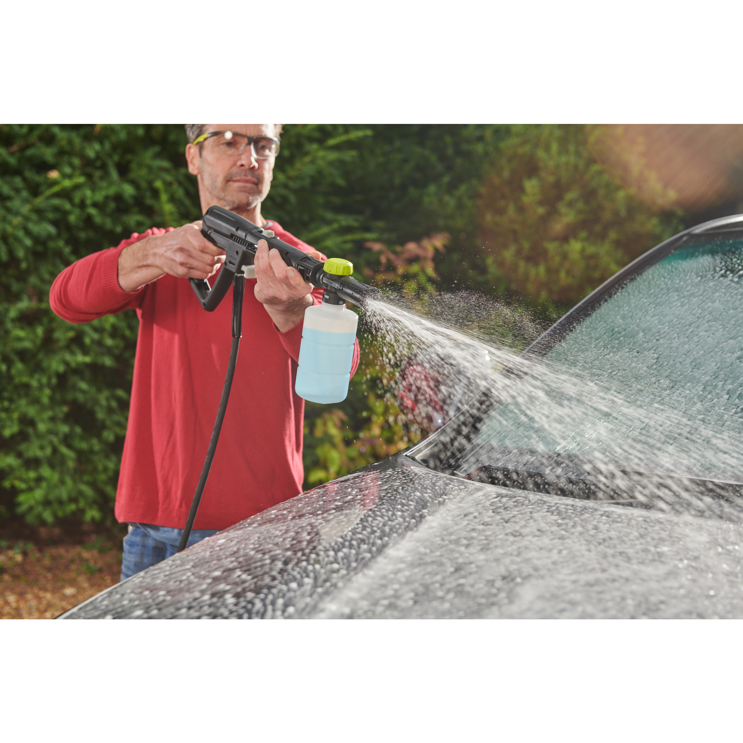 Sticla de detergent cu spuma pentru aparate de spalat cu presiune 5132005529 - imagine 2