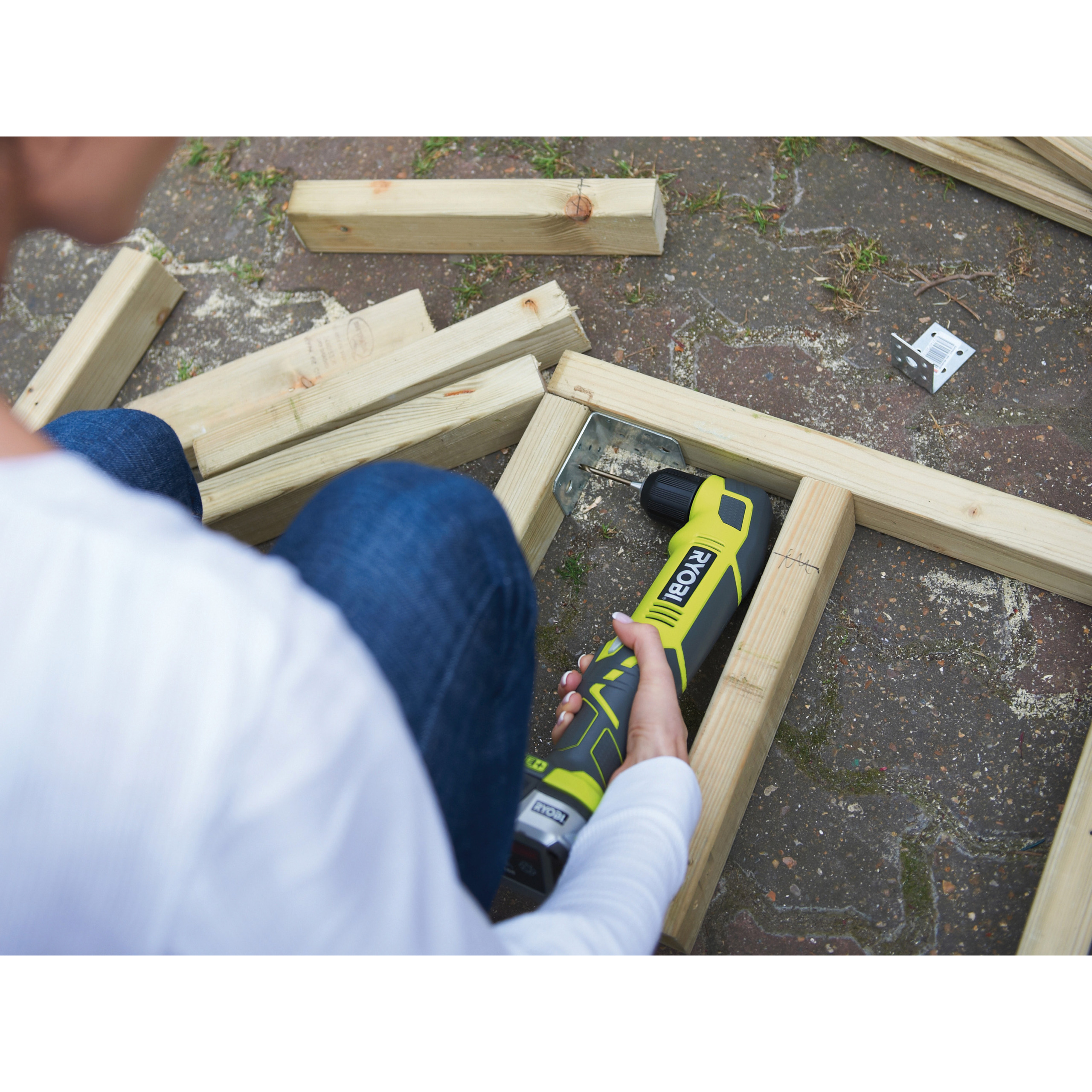 Masina de gaurit-insurubat la unghi drept 18V ONE- 5133001166 - imagine 2