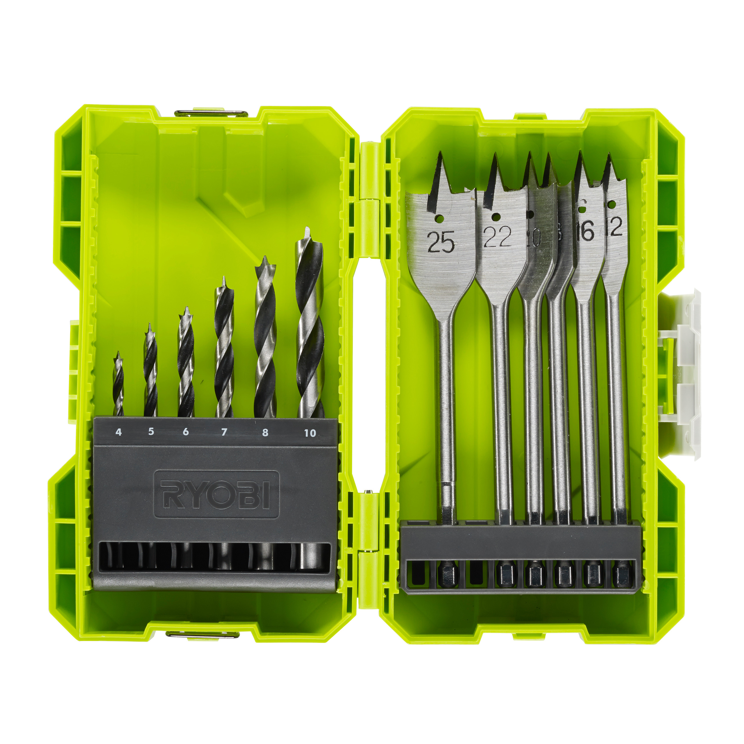 Set de burghie pentru lemn de 12 piese 5132003302