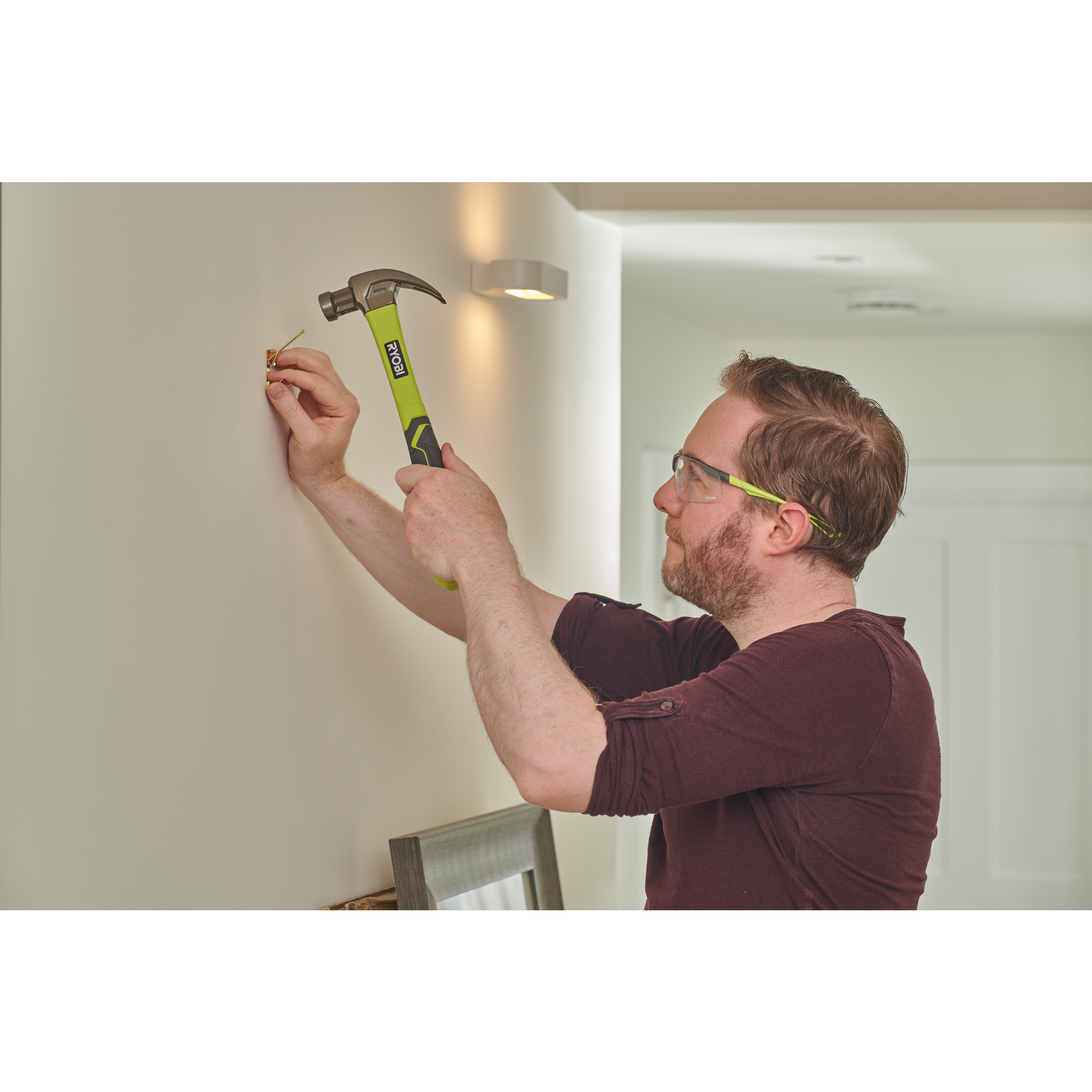 Ciocan tamplarie cu maner din fibra 450g 5132006033 - imagine 3