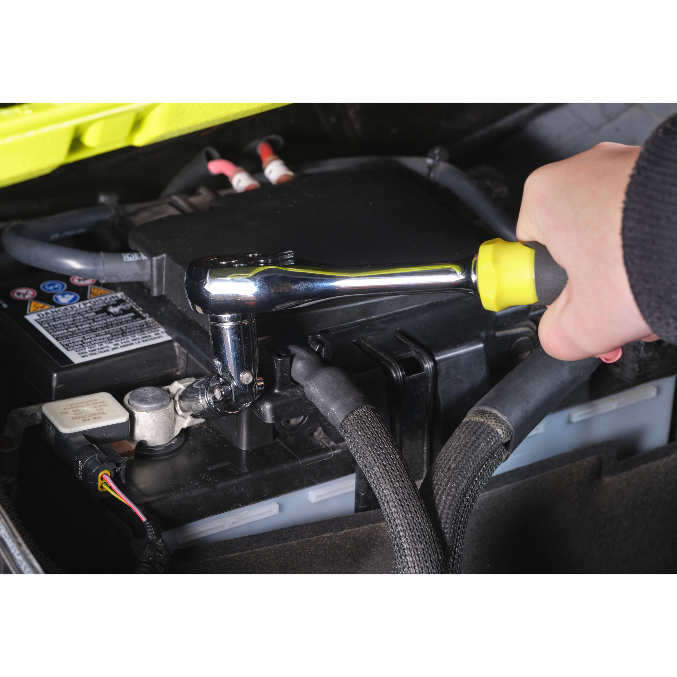 Set clichet si capete de cheie 20 bucati- actionare ⅜˝. 5132006069 - imagine 2