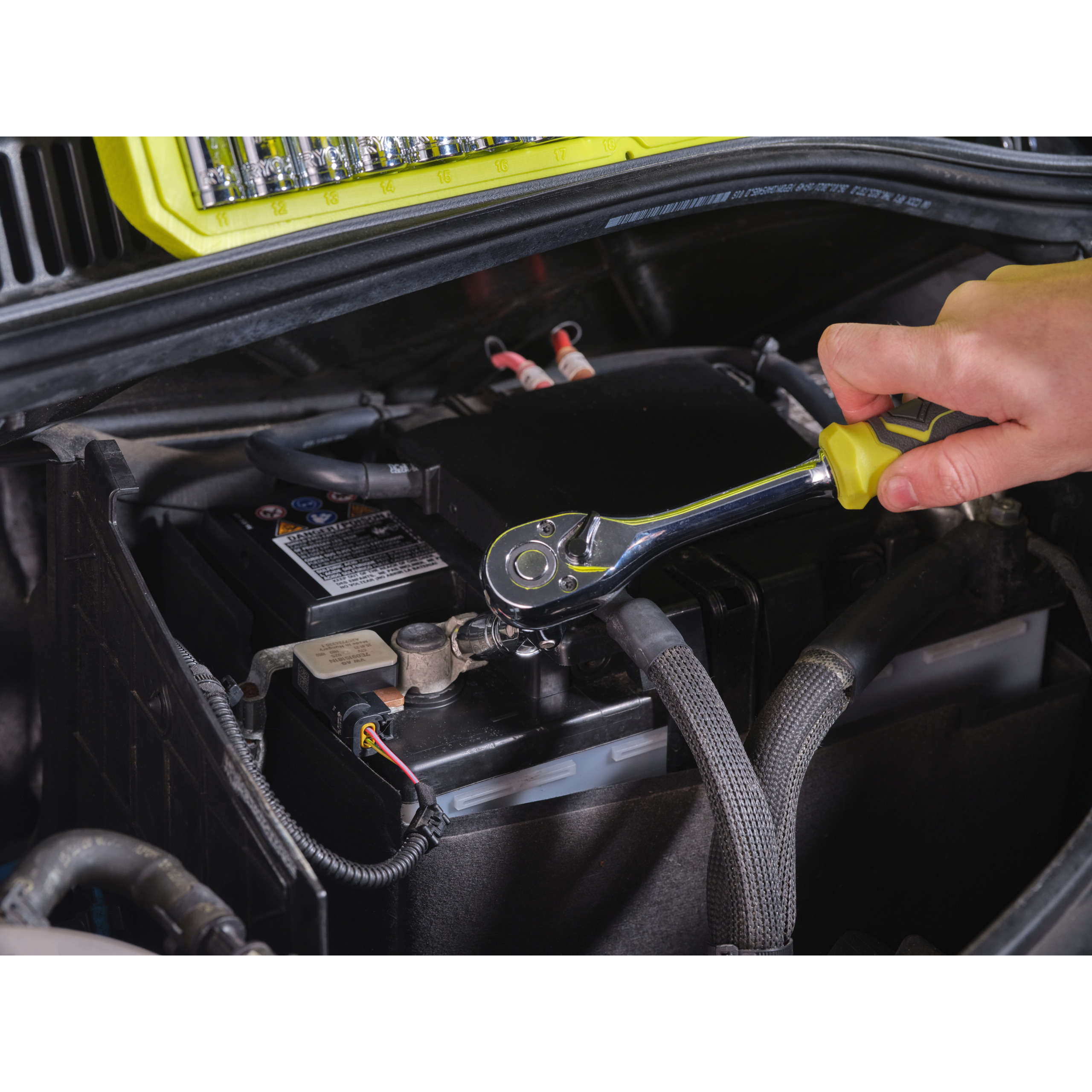 Set clichet si capete de cheie 20 bucati- actionare ⅜˝. 5132006069 - imagine 3