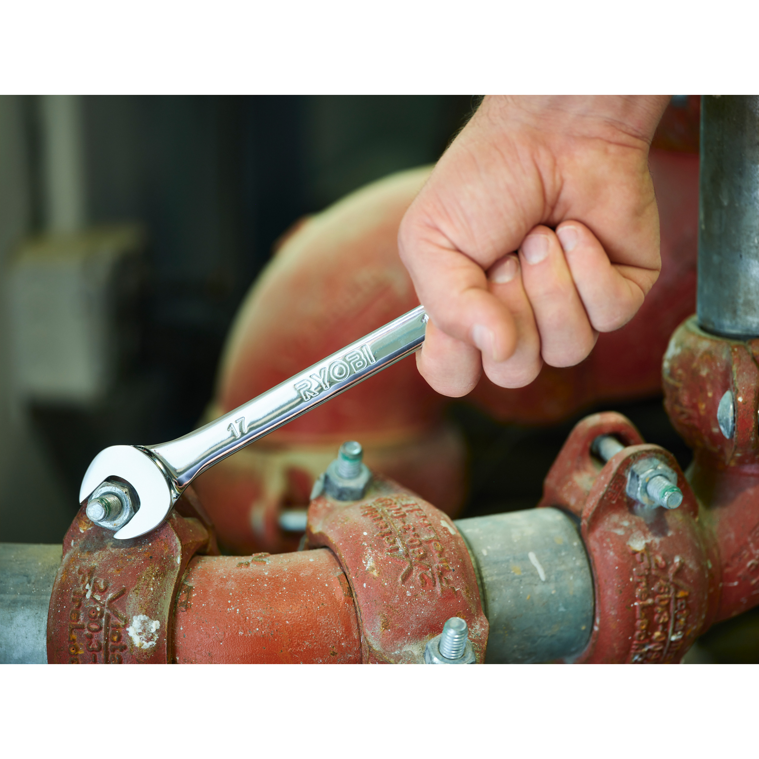 Set chei combinate RYOBI RHWR12PC, 12 piese - 5132006066 - imagine 3