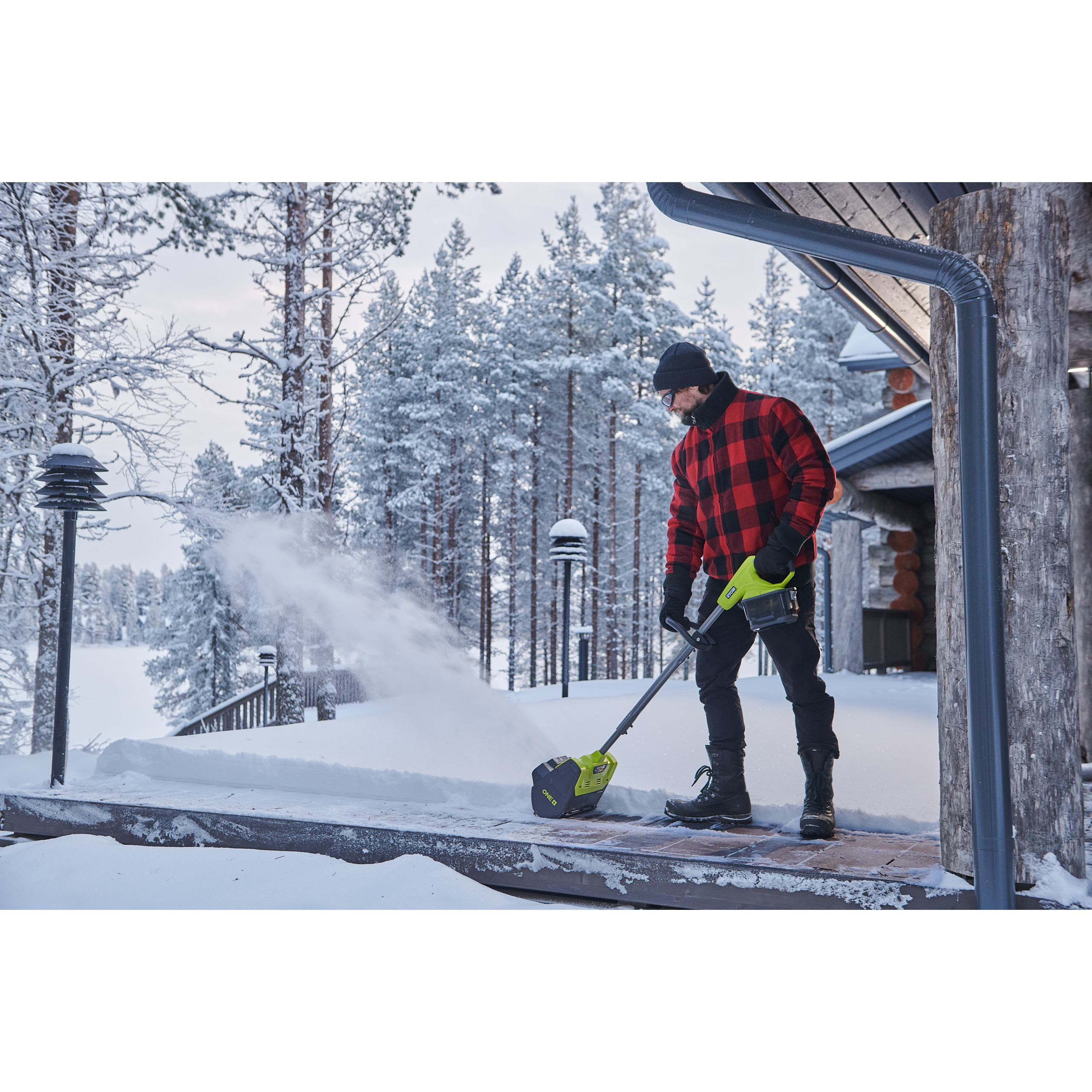 Lopata pentru zapada 18V ONE-- latime 25cm 5133006091 - imagine 3