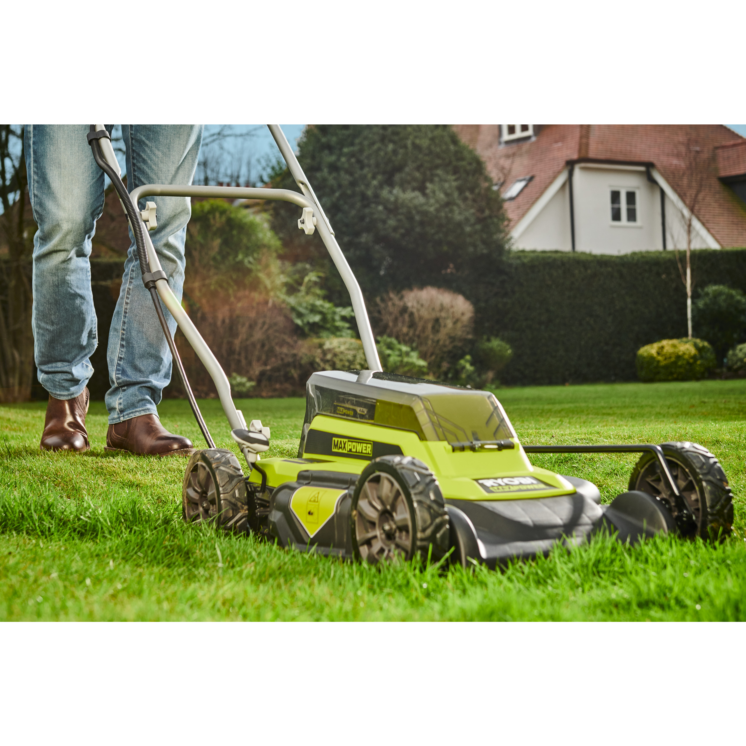 Masina de tuns iarba MAX POWER 46 cm- fara cablu- 2 in 1- cu functie de mulcire 5133005486 - imagine 2