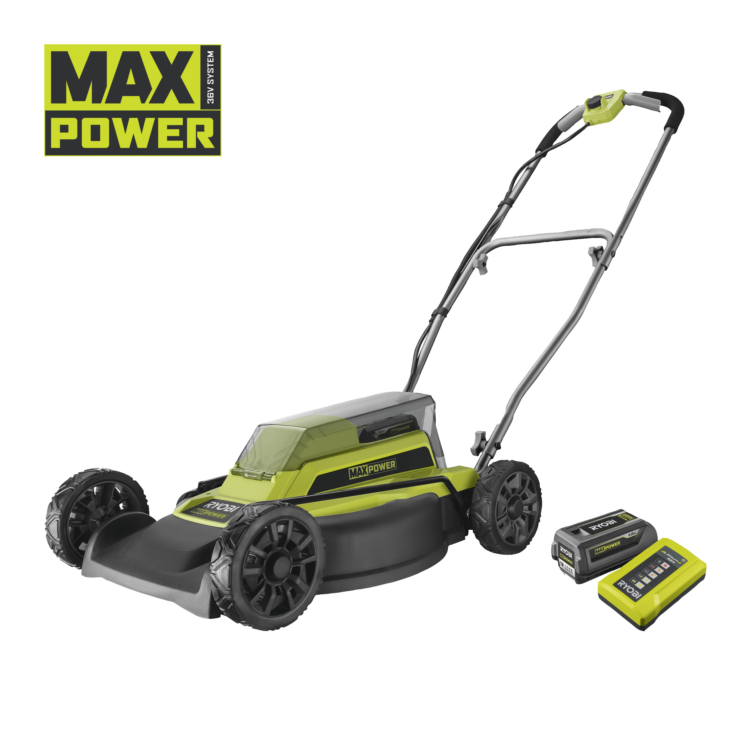 Masina de tuns iarba MAX POWER 46 cm- fara cablu- 2 in 1- cu functie de mulcire 5133005486