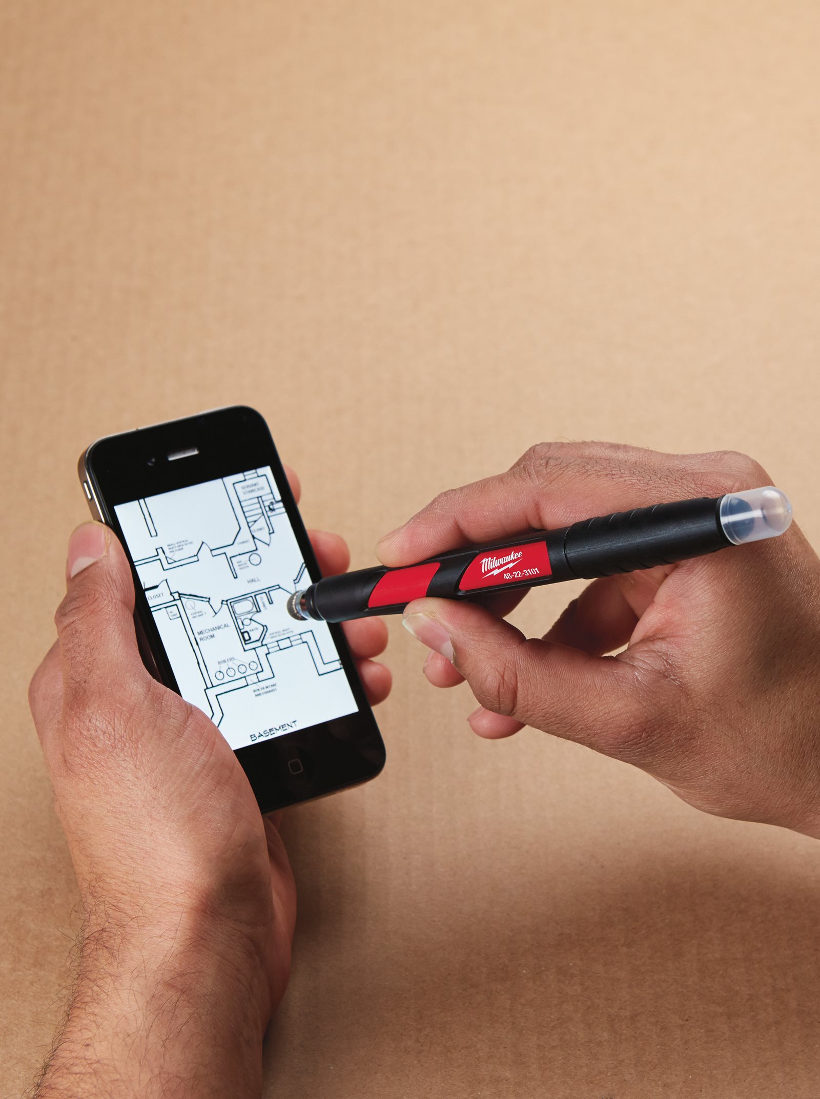 Markere INKZALL cu stylus Milwaukee - in utilizare 2