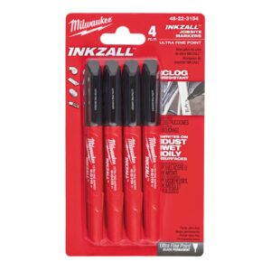 Markere INKZALL 4 buc Milwaukee 48223154