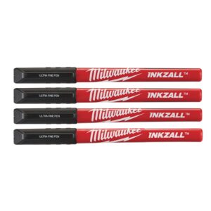Markere cu vârf fin INKZALL 4 buc Milwaukee 48223164