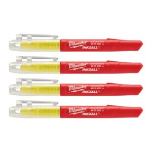 Evidențiatoare INKZALL 5pc Milwaukee 48223201