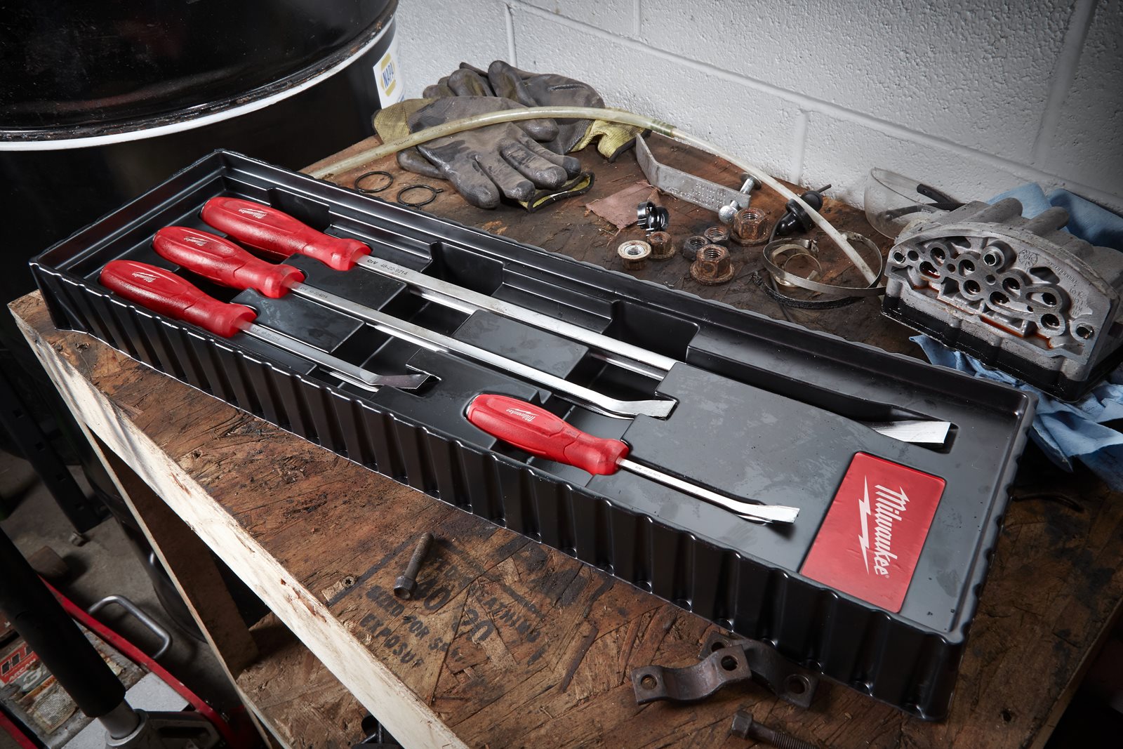 Set leviere 4pc Milwaukee - in utilizare 2