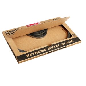 Pânză premium pentru fierăstrău cu bandă 1139.83 x 12.7 x 0.51 mm (cu cablu și M18 debitare adâncă) 1139.83 mm 25 buc Milwaukee 48390605