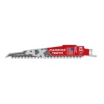 Lemn cu cuie: Pânze Heavy Duty AX cu dinți din carbură pentru lucrări de demolare 150mm Milwaukee