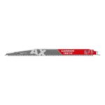 Lemn cu cuie: Pânze Heavy Duty AX cu dinți din carbură pentru lucrări de demolare 300mm Milwaukee