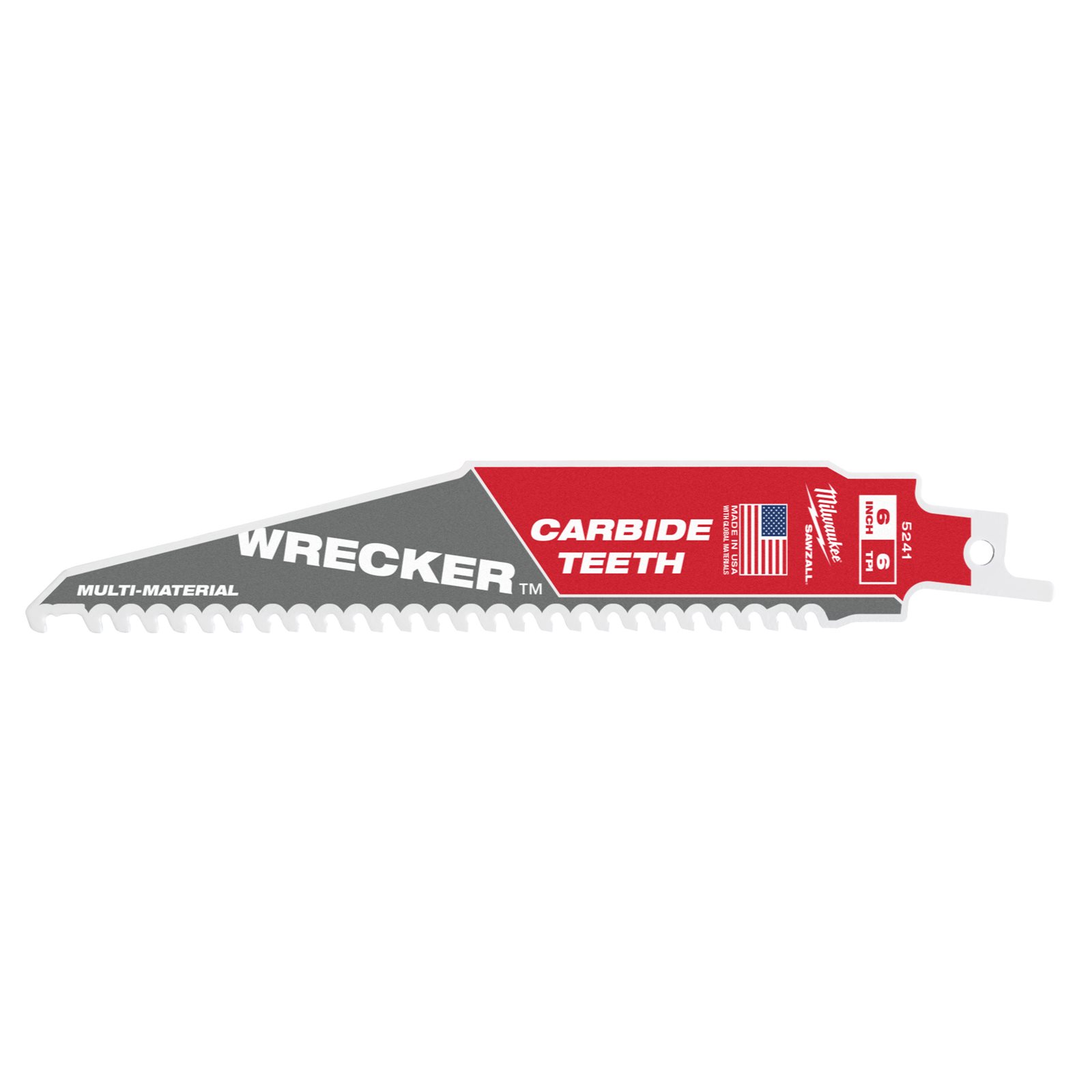 Multimaterial: Pânze Heavy Duty WRECKER cu dinți din carbură 150mm Milwaukee
