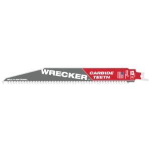 Multimaterial: Pânze Heavy Duty WRECKER cu dinți din carbură 230mm Milwaukee