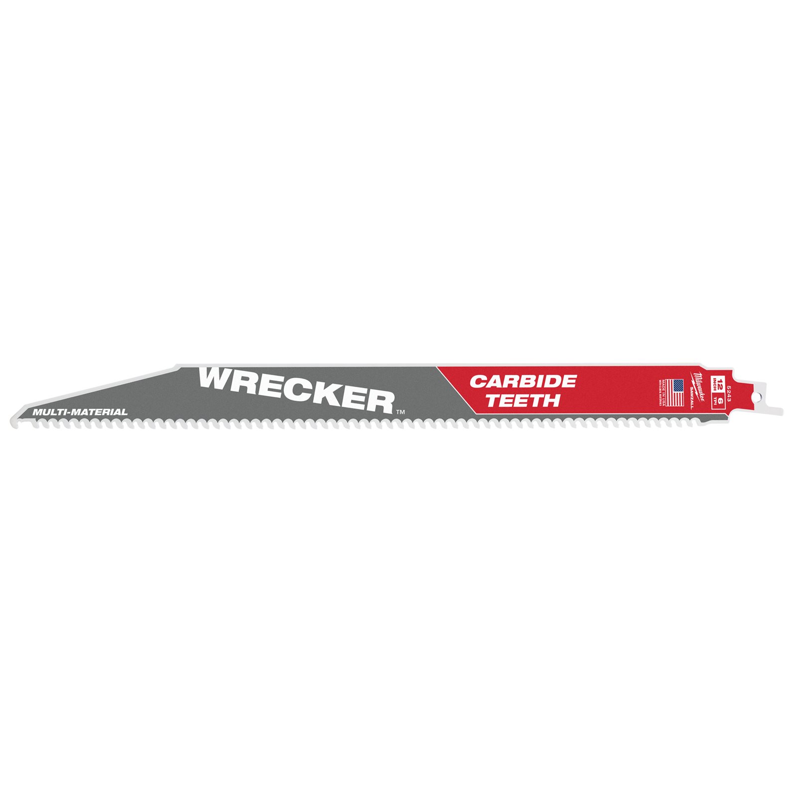 Multimaterial: Pânze Heavy Duty WRECKER cu dinți din carbură 300mm Milwaukee