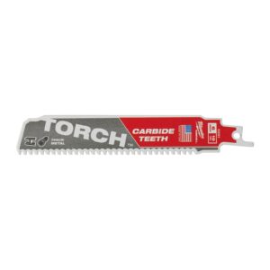 Metal: Pânze Heavy Duty TORCH cu dinți din carbură pentru lucrări de demolare 150mm Milwaukee 48475251