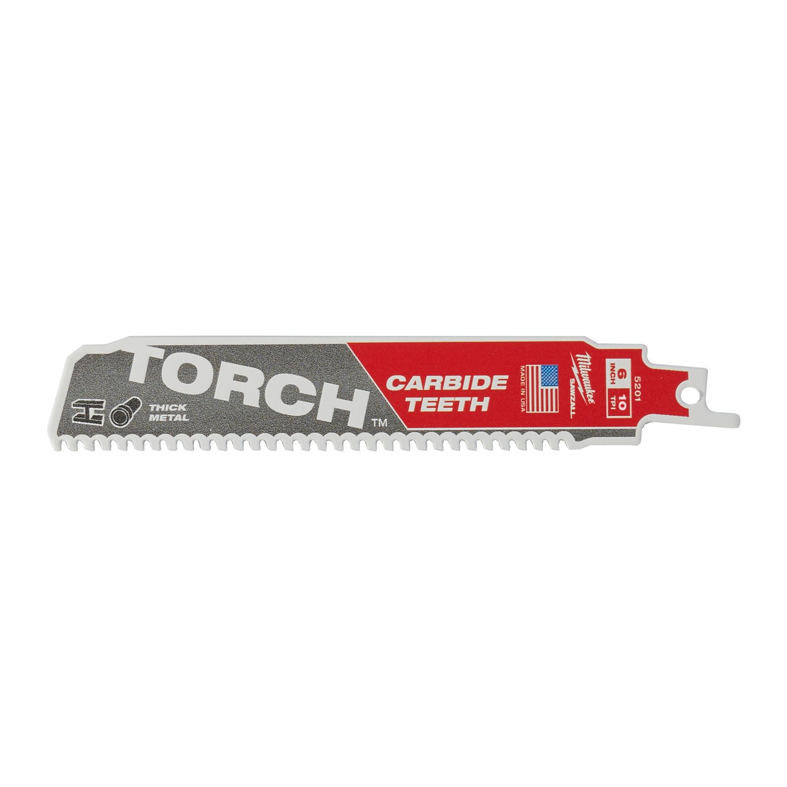 Metal: Pânze Heavy Duty TORCH cu dinți din carbură pentru lucrări de demolare 150mm Milwaukee 48475251