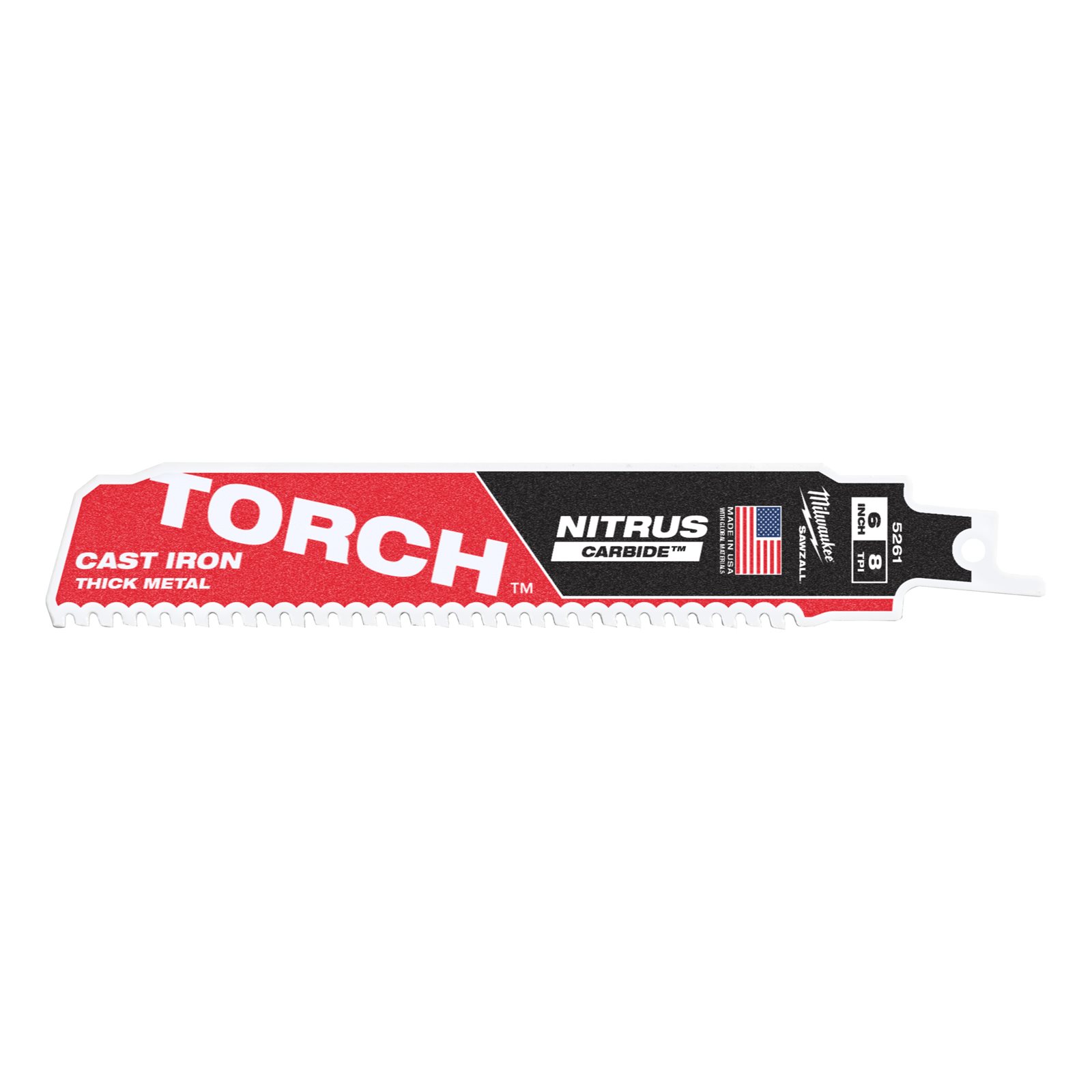 Metal: Pânze Heavy duty TORCH NITRUS CARBIDE 150mm Milwaukee 48475261