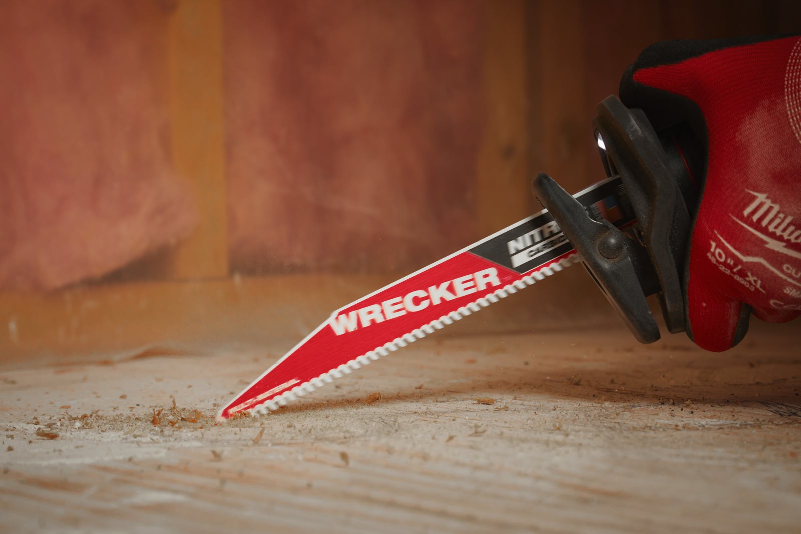 Pânze Multi Material: WRECKER cu NITRUS CARBIDE 150mm Milwaukee - in utilizare 2