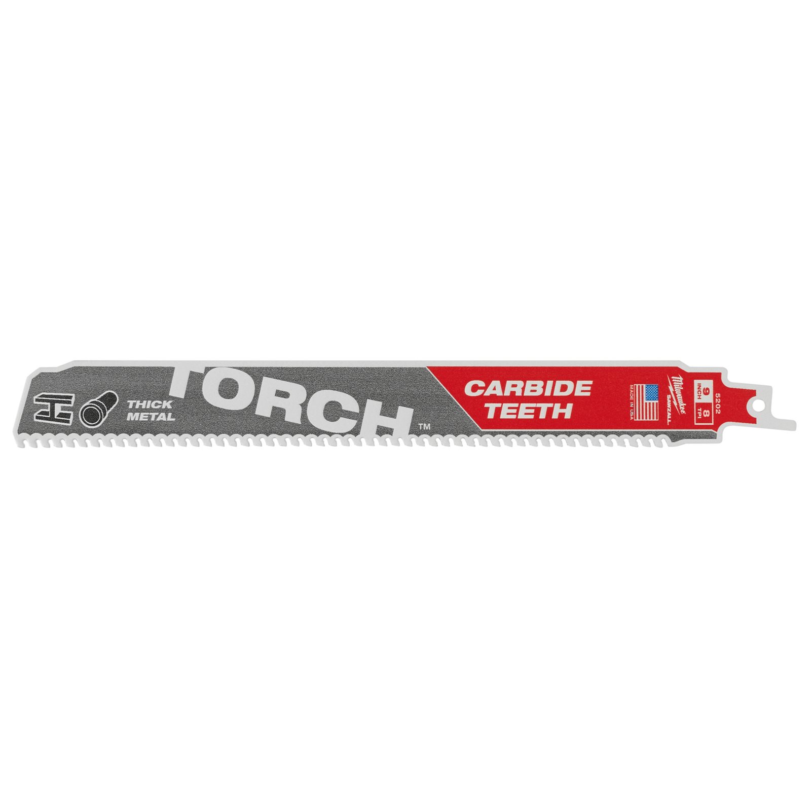 Metal: Pânze Heavy Duty TORCH cu dinți din carbură pentru lucrări de demolare 230mm 5 buc Milwaukee 48475502