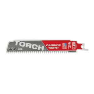 Metal: Pânze Heavy Duty TORCH cu dinți din carbură pentru lucrări de demolare 150mm 5 buc Milwaukee 48475551