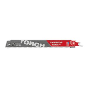 Metal: Pânze Heavy Duty TORCH cu dinți din carbură pentru lucrări de demolare 230mm 5 buc Milwaukee 48475552