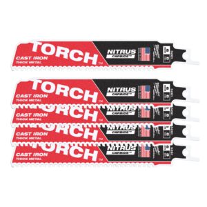 Metal: Pânze Heavy duty TORCH NITRUS CARBIDE 150mm Milwaukee 48475261 - imagine 2