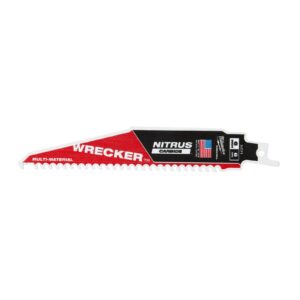 Pânze Multi Material: WRECKER cu NITRUS CARBIDE 150mm 5 buc Milwaukee