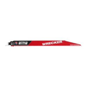 Pânze Multi Material: WRECKER cu NITRUS CARBIDE 300mm 5 buc Milwaukee