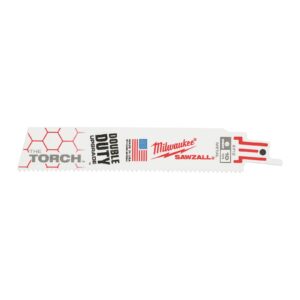 Metal: Pânze Heavy Duty TORCH pentru lucrări de demolare 150mm 5 buc Milwaukee 48475712