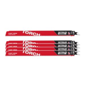 Metal: Pânze Heavy duty TORCH NITRUS CARBIDE 300mm 5 buc Milwaukee 48476553