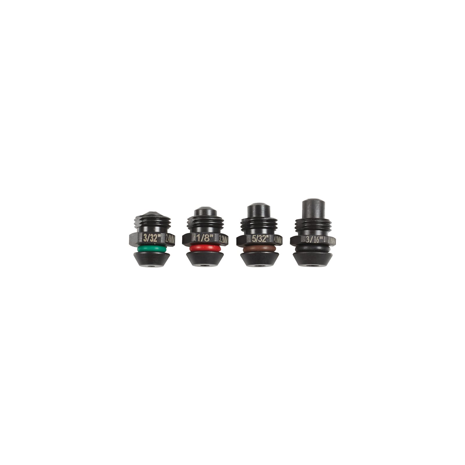 4 capete de tragere pentru mașina de nituit M12 (2.4, 3.2, 4.0, 4.8 mm) 4pcs Milwaukee
