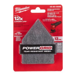Foi șlefuit tip plasă HL 12 buc Milwaukee 48805120