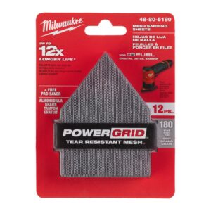 Foi șlefuit tip plasă HL 12 buc Milwaukee 48805180