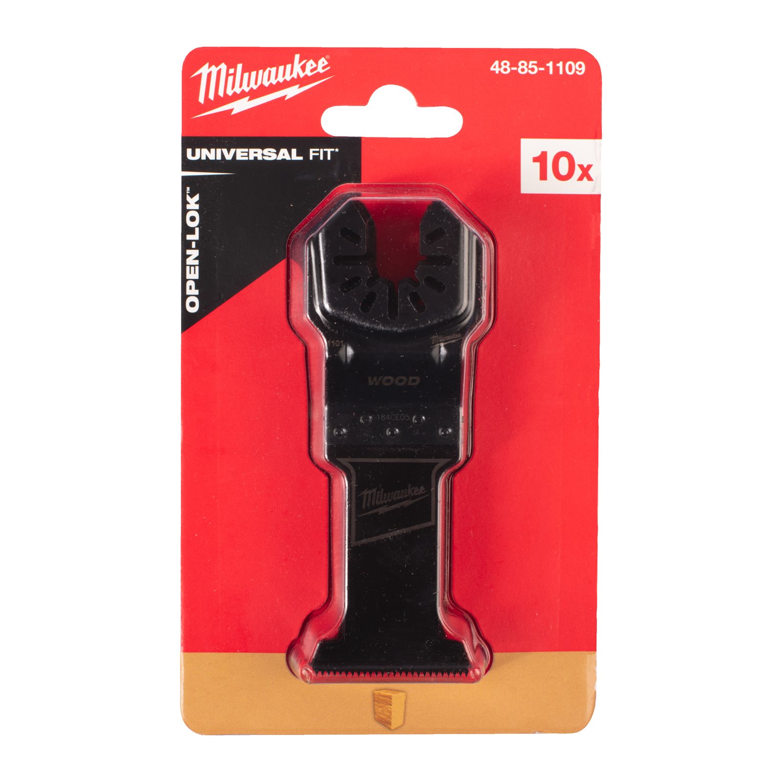 Accesorii pentru unelte multi-funcționale - pânze lemn OPEN-LOK 35mm 10 buc Milwaukee 48851109