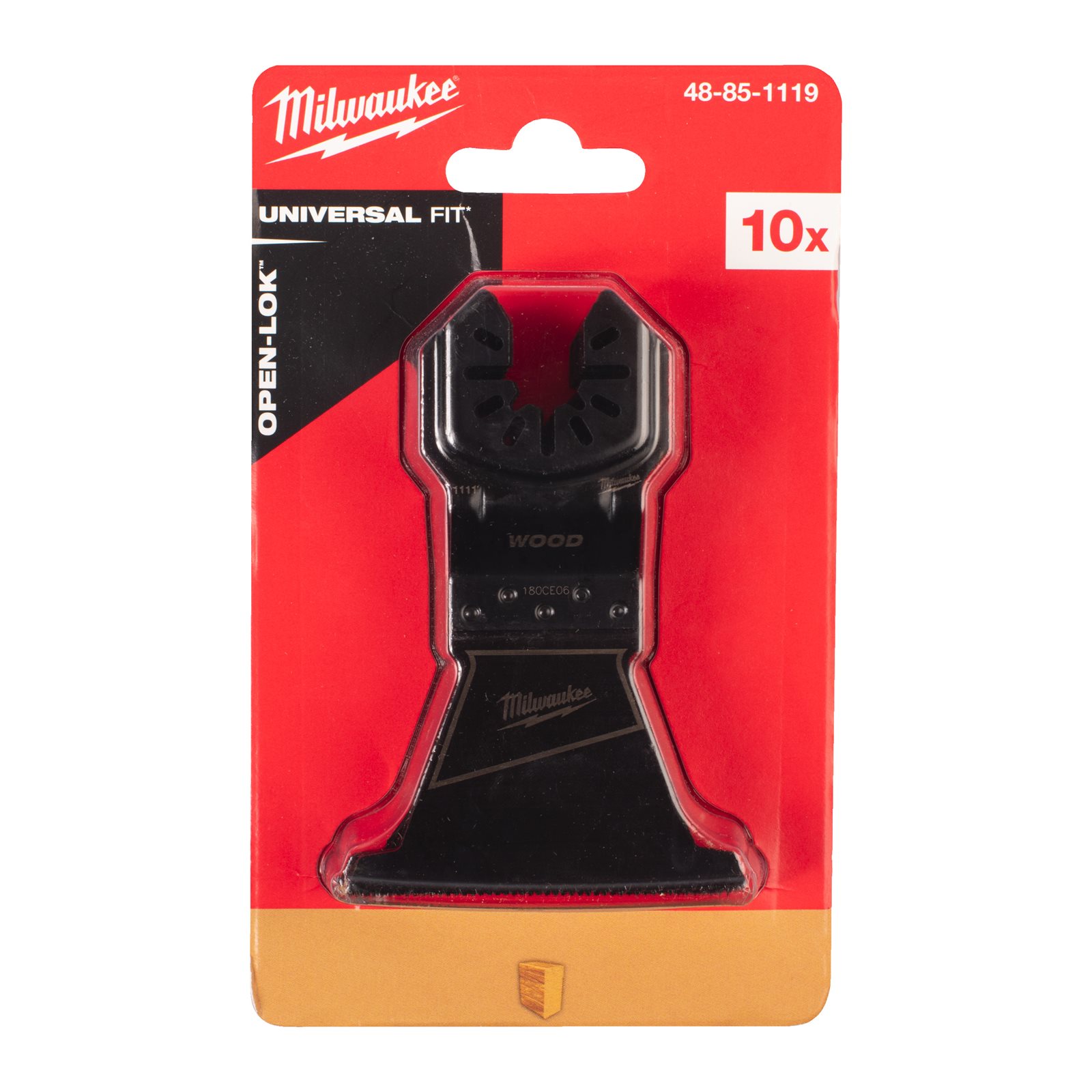 Accesorii pentru unelte multi-funcționale - pânze lemn OPEN-LOK 64mm 10 buc Milwaukee 48851119
