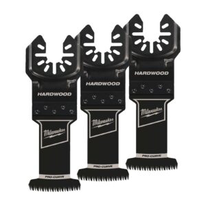 Accesorii pentru unelte multi-funcționale - pânze lemn OPEN-LOK 35mm 3 buc Milwaukee 48851133