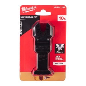 Accesorii pentru unelte multi-funcționale - pânze lemn OPEN-LOK 35mm 10 buc Milwaukee 48851139