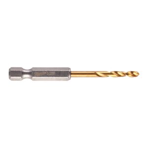 RED HEX - Burghie SHOCKWAVE HSS-Ground Titan pentru metal 3.2 mm 2 buc Milwaukee