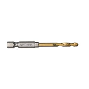 RED HEX - Burghie SHOCKWAVE HSS-Ground Titan pentru metal 4 mm 2 buc Milwaukee