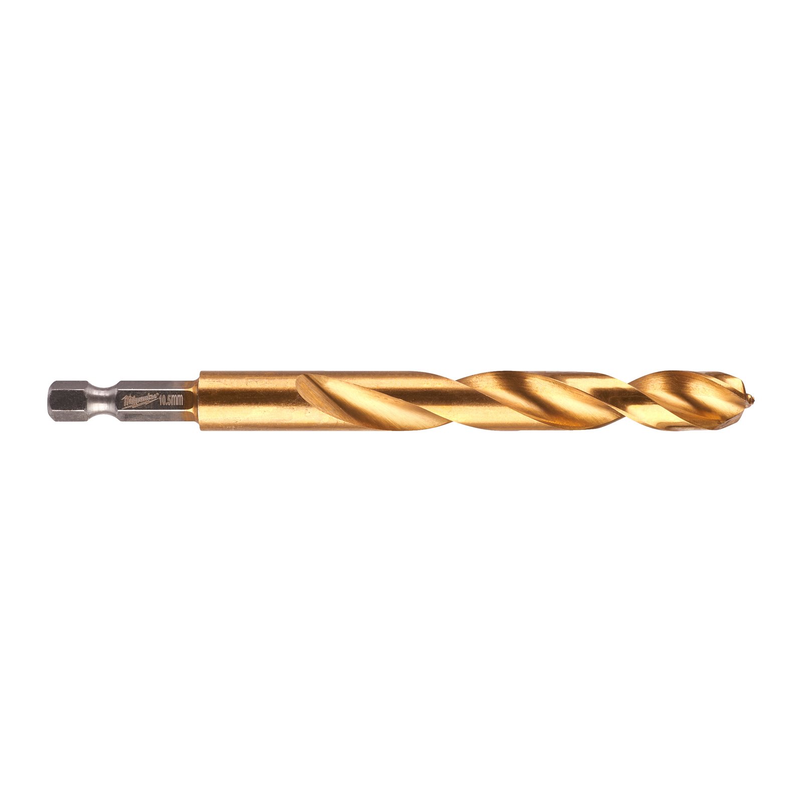 RED HEX - Burghie SHOCKWAVE HSS-Ground Titan pentru metal 10.5 mm Milwaukee