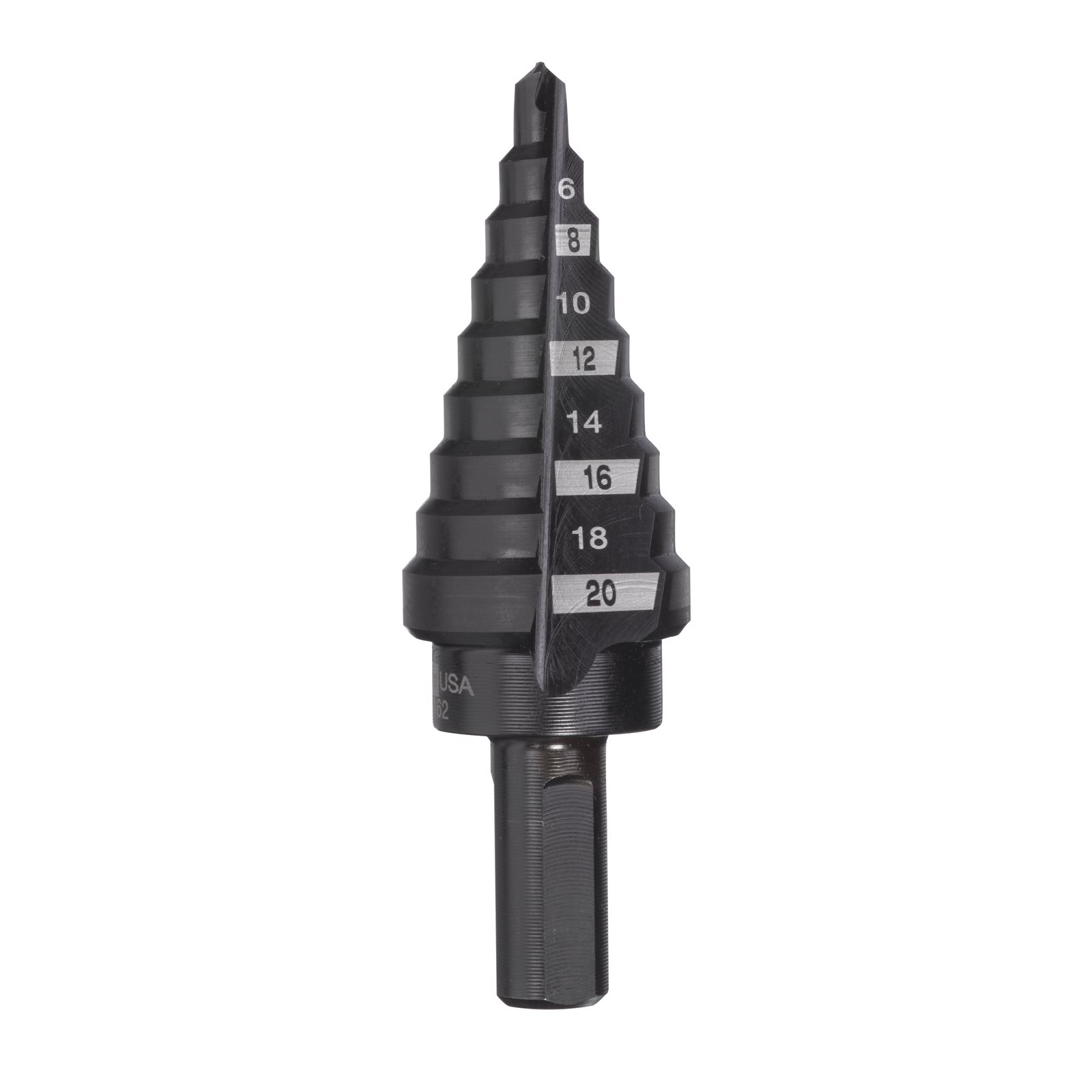 Burghie în trepte 20 mm 2 mm Milwaukee