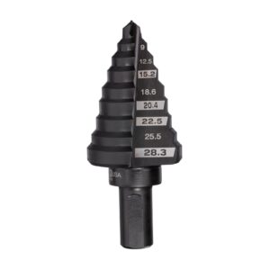 Burghie în trepte 12 mm 1 mm Milwaukee - imagine 2